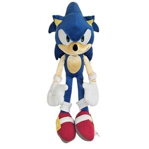 Sonic the Hedgehog Plush 24 Inch Large Stuffed Animal SEGA 2023 5268/126664 Blue